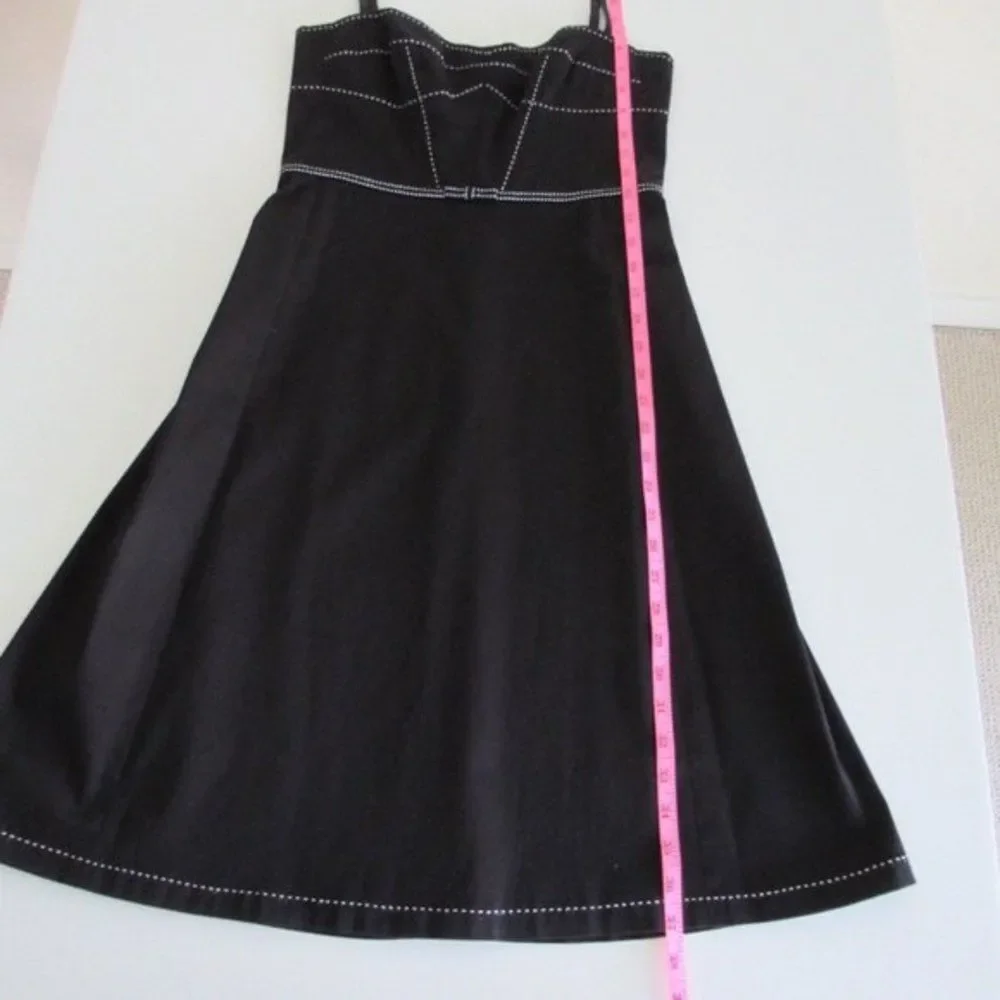 Corset-Style Fit and Flare Dress Gianni Bini - Picture 6 of 9